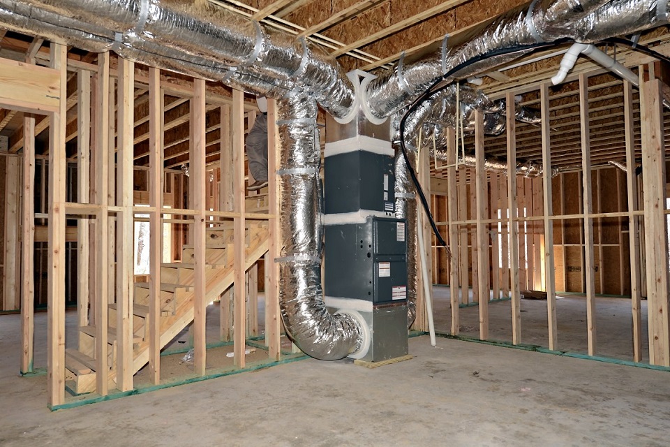 Install New HVAC System In New Construction