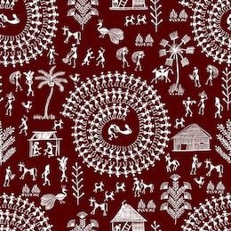 Warli Painting On Your Wall