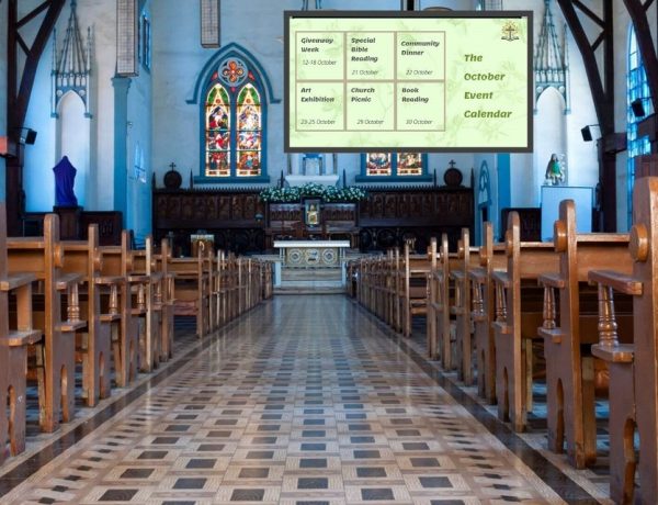 Tips For Using Digital Welcome Signage In Your Church